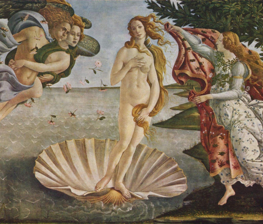 Sandro Botticelli: Die Geburt der Venus